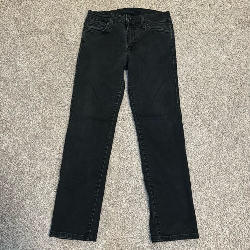 Joes Jeans men’s black slim straight 31 by 30 denim